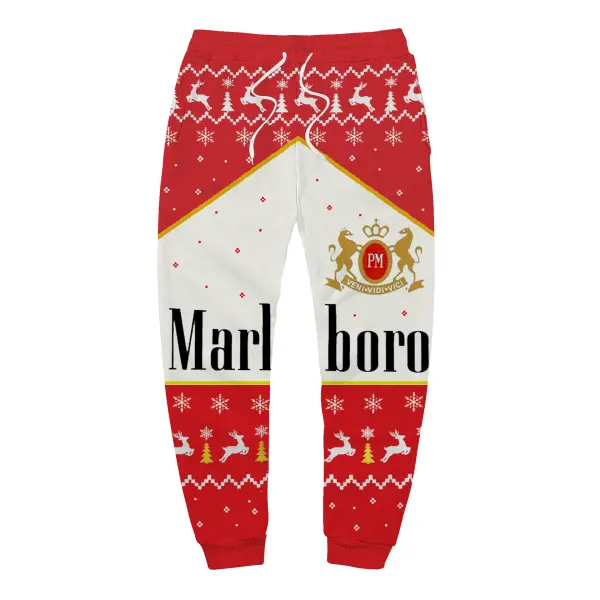 Unisex Best Christmas Printed Ugly Sweatpants Only $29.99 - Cotosen.com 