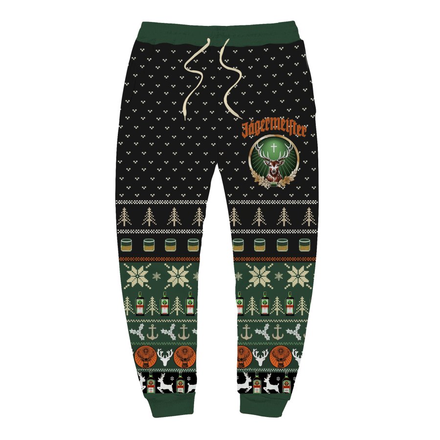 

Unisex Best Christmas Print Loose Ugly Sweatpants