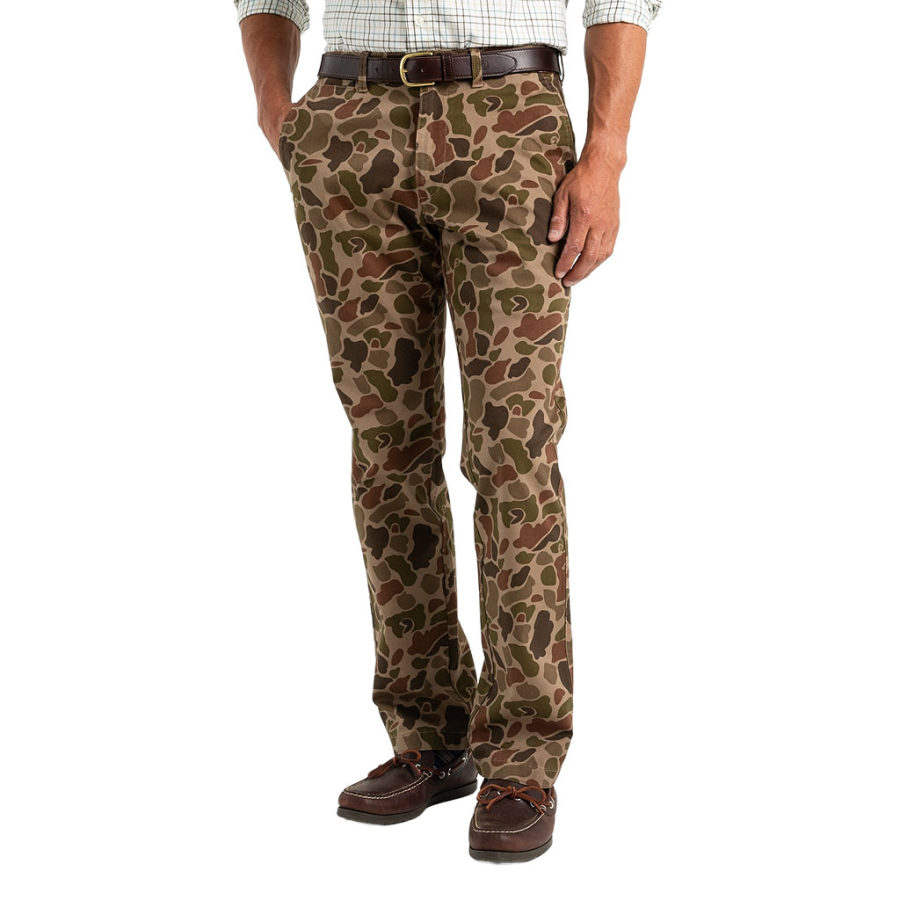 

Men's Vintage Outdoor Camouflage Cargo Pants Trousers