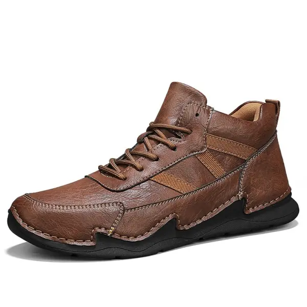 Men's Wear-resistant Non-slip Octopus Sole High-top Boots Casual Shoes - Wayrates.com 