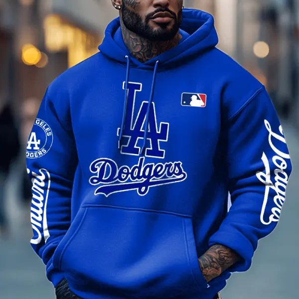 Men's Los Angeles Dodgers Royal 2024 World Hoodie - Yesunshine.com 
