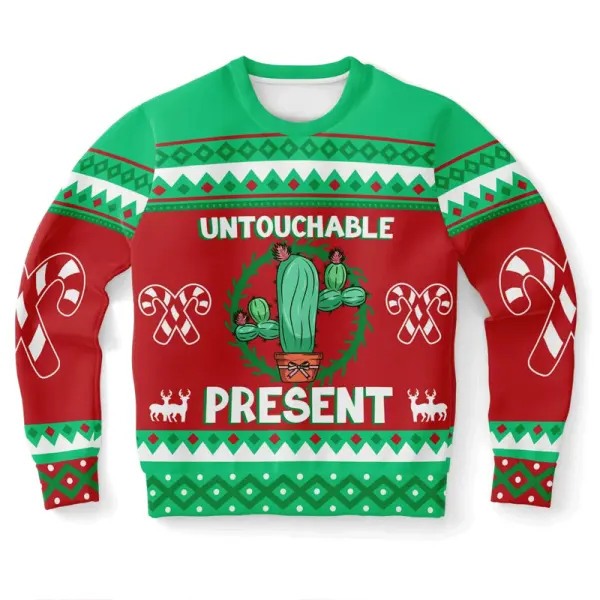 Cactus Untouchable Ugly Christmas Sweater - Wayrates.com 