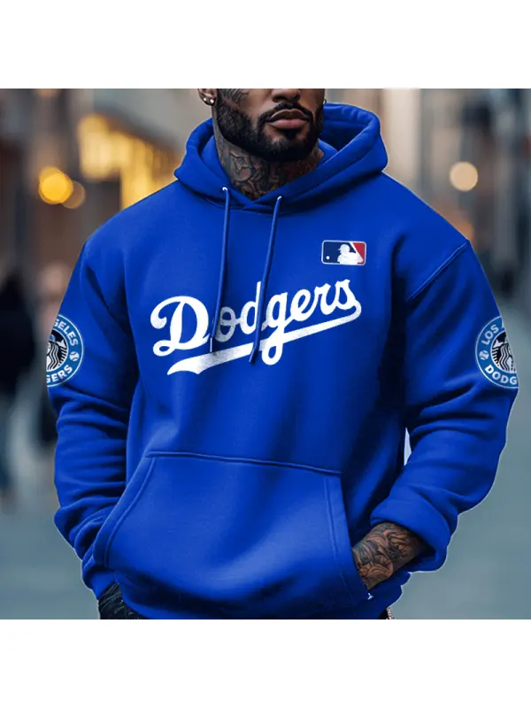 Men's Los Angeles Dodgers Royal 2024 World Hoodie - Aptkoi.com 