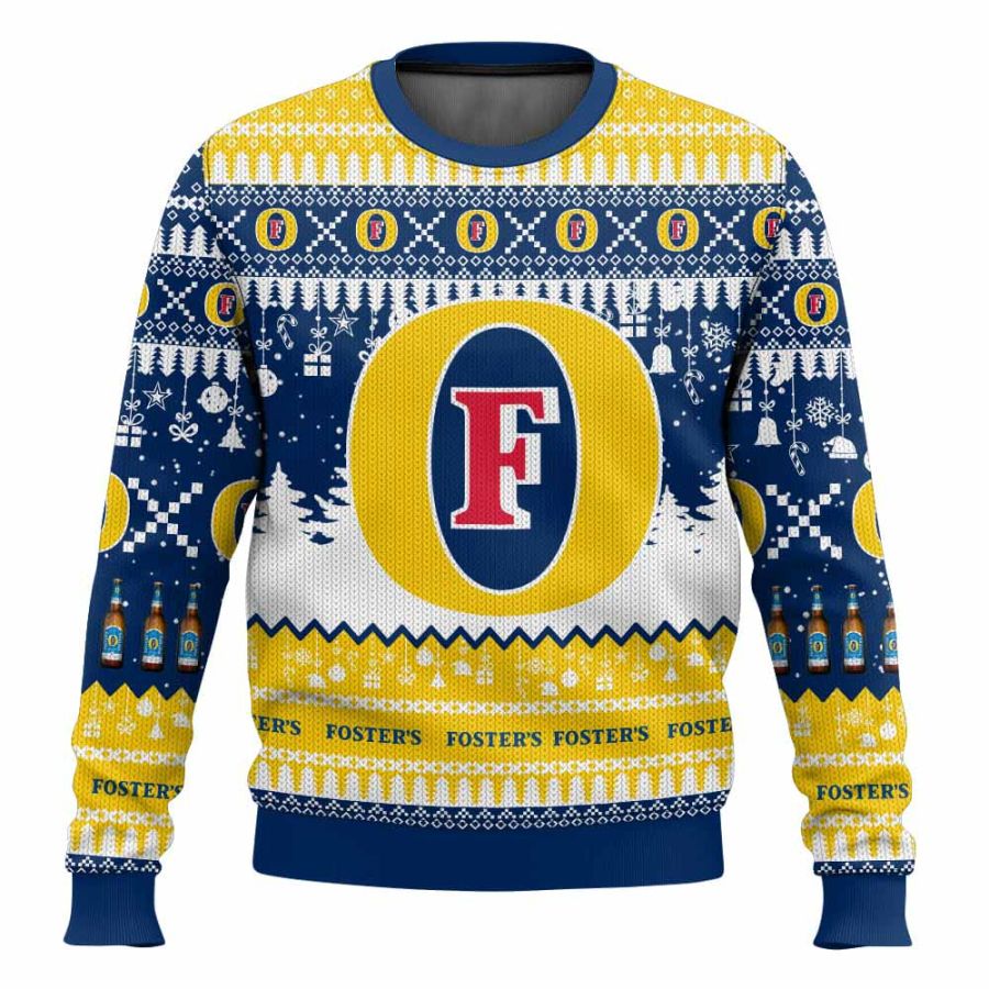 

Unisex Vintage United Kingdom Drinking Print Crew Neck Ugly Christmas Sweatshirt