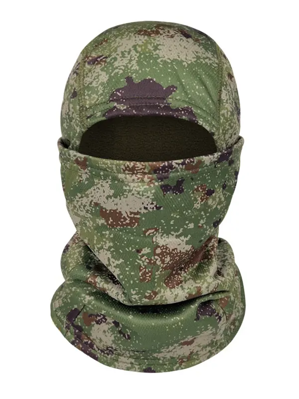 Cold Resistant Riding Mask Camouflage And Fleece Outdoor Windproof Scarf - Pragmaace.com 