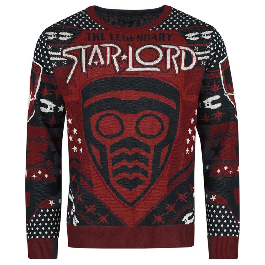 

Unisex Rock Band Print Crew Neck Ugly Christmas Sweatshirt