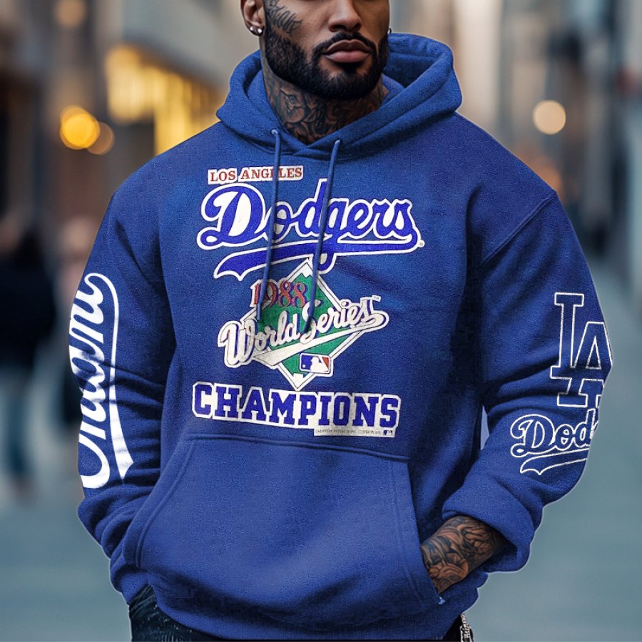 

1988 Champion Los Angeles Dodgers Baseball Team Hoodie