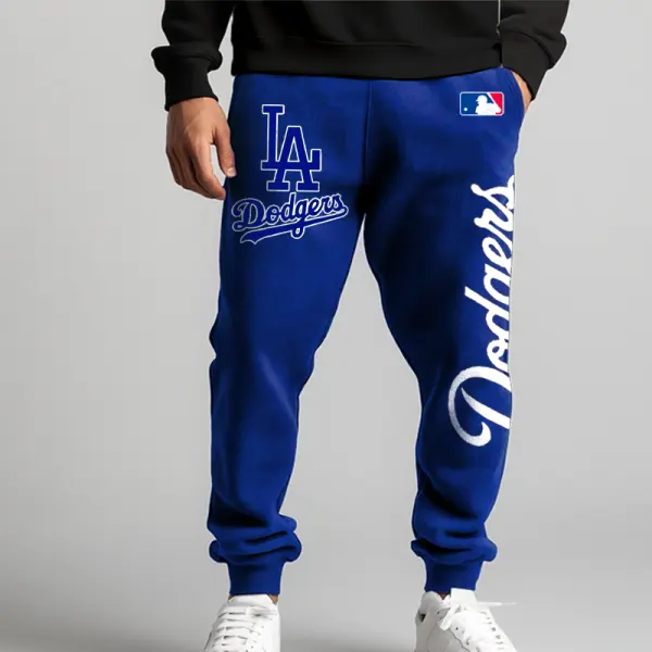 Men's Los Angeles Dodgers Royal 2024 World Sports Leisure Sweatpants - Cotosen.com 