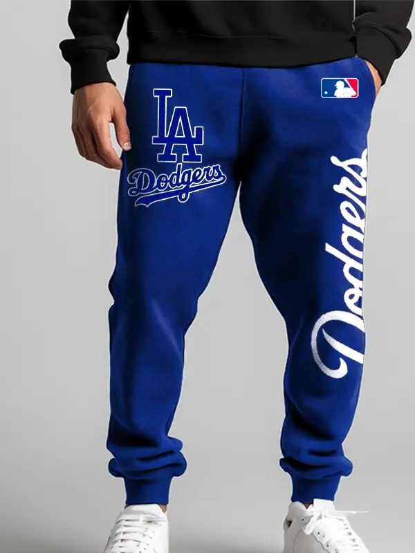Men's Los Angeles Dodgers Royal 2024 World Sports Leisure Sweatpants - Pragmaace.com 