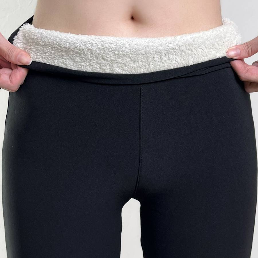 

Women's Thickened High Waist Lambskin Stretch Warm Leggings