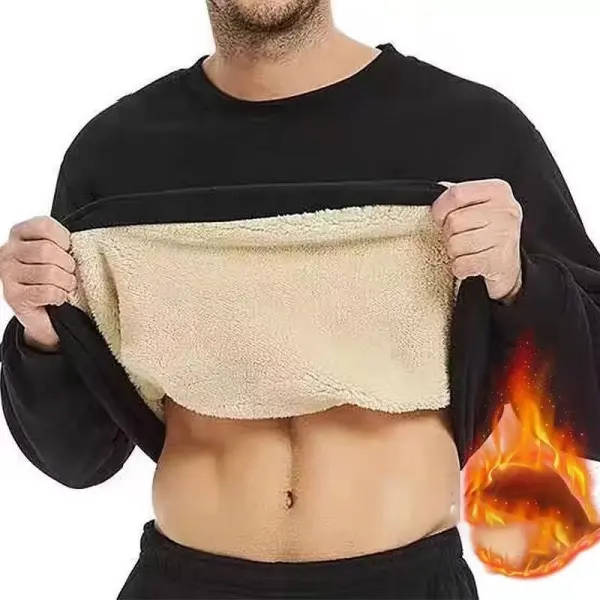 Men's Fleece Crew Neck Pullover Sweatshirt - Wayrates.com 