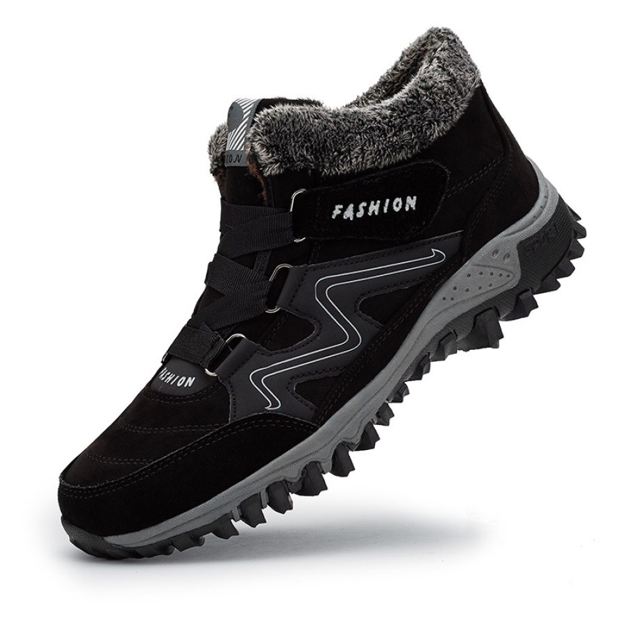 

Men's Outdoor Snow Wear Resistant Velvet Warm Shoes