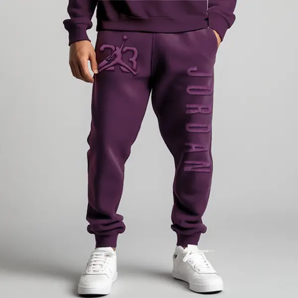 Unisex Jumpman Printed Casual Sweatpants - Yesunshine.com 