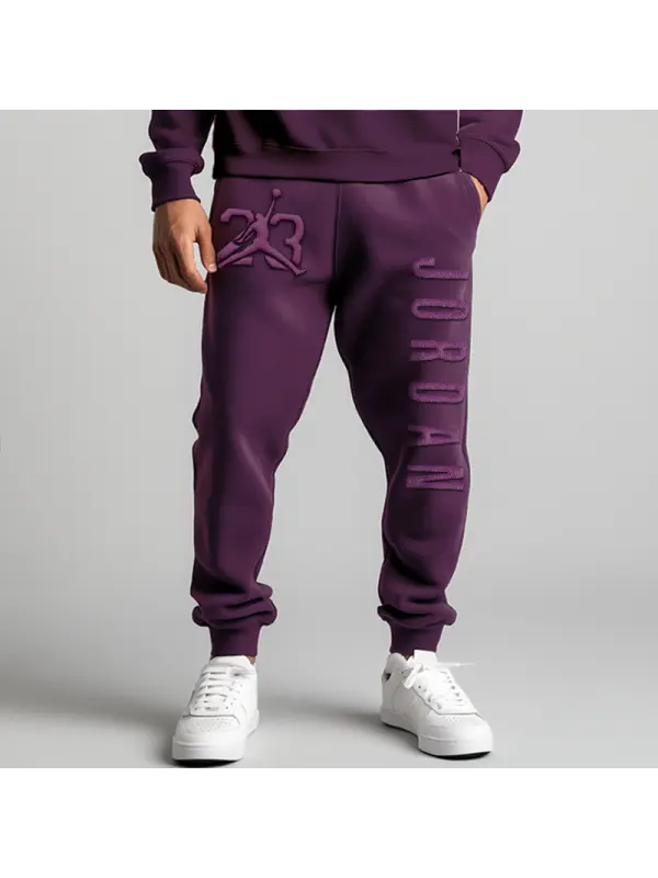 Unisex Jumpman Printed Casual Sweatpants - Aptkoi.com 