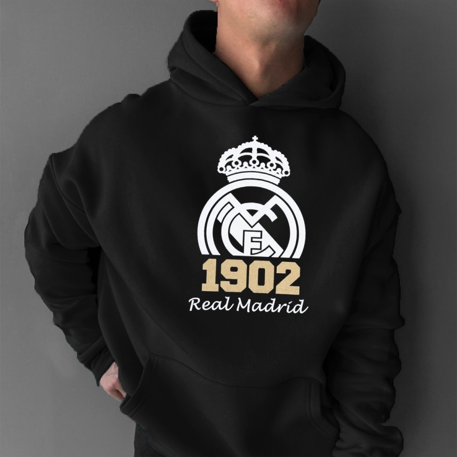

Men's Vintage Loose Outdoor Football Racing Foam Print Hoodie Streetwear