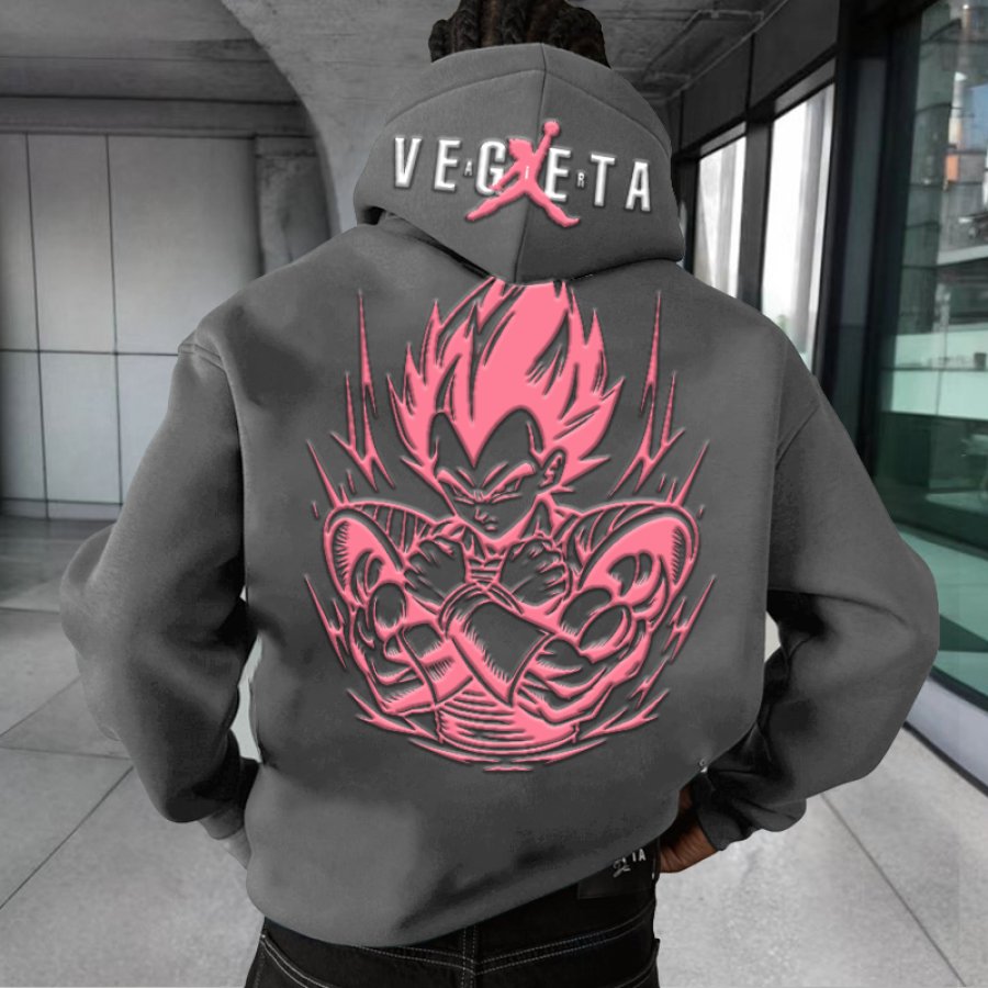 

Unisex 3D Anime Print Oversize Hoodie
