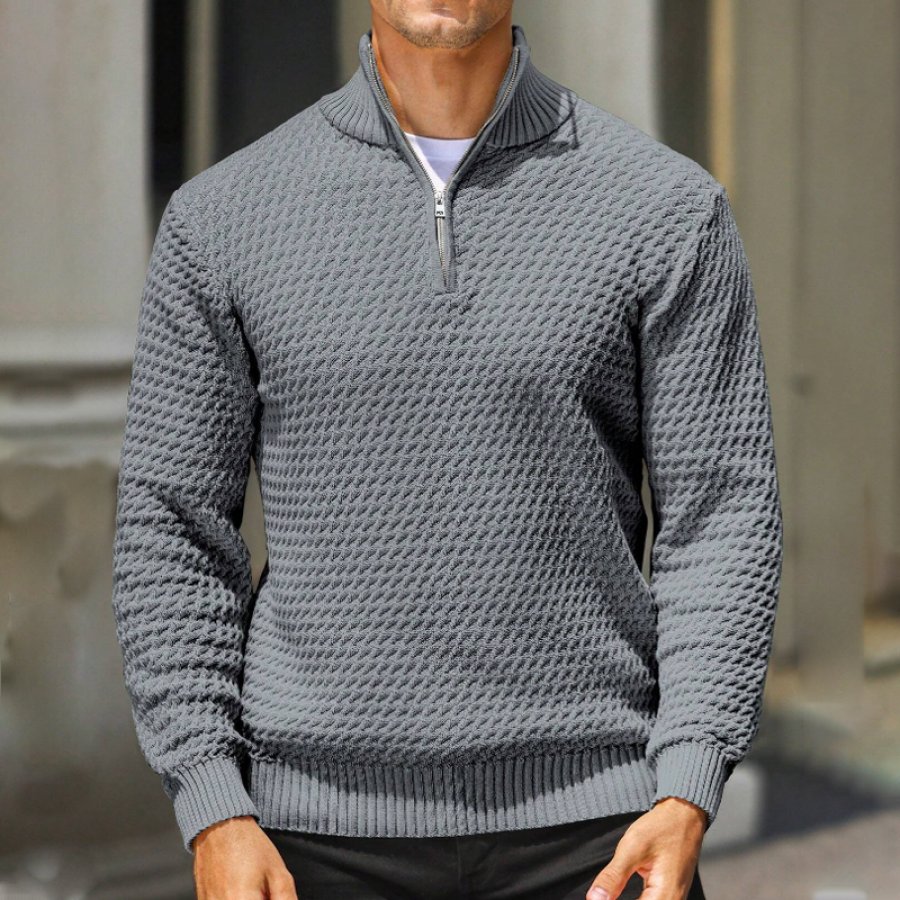 

Men's Outdoor Casual 1/4 Zipper Sweatshirts