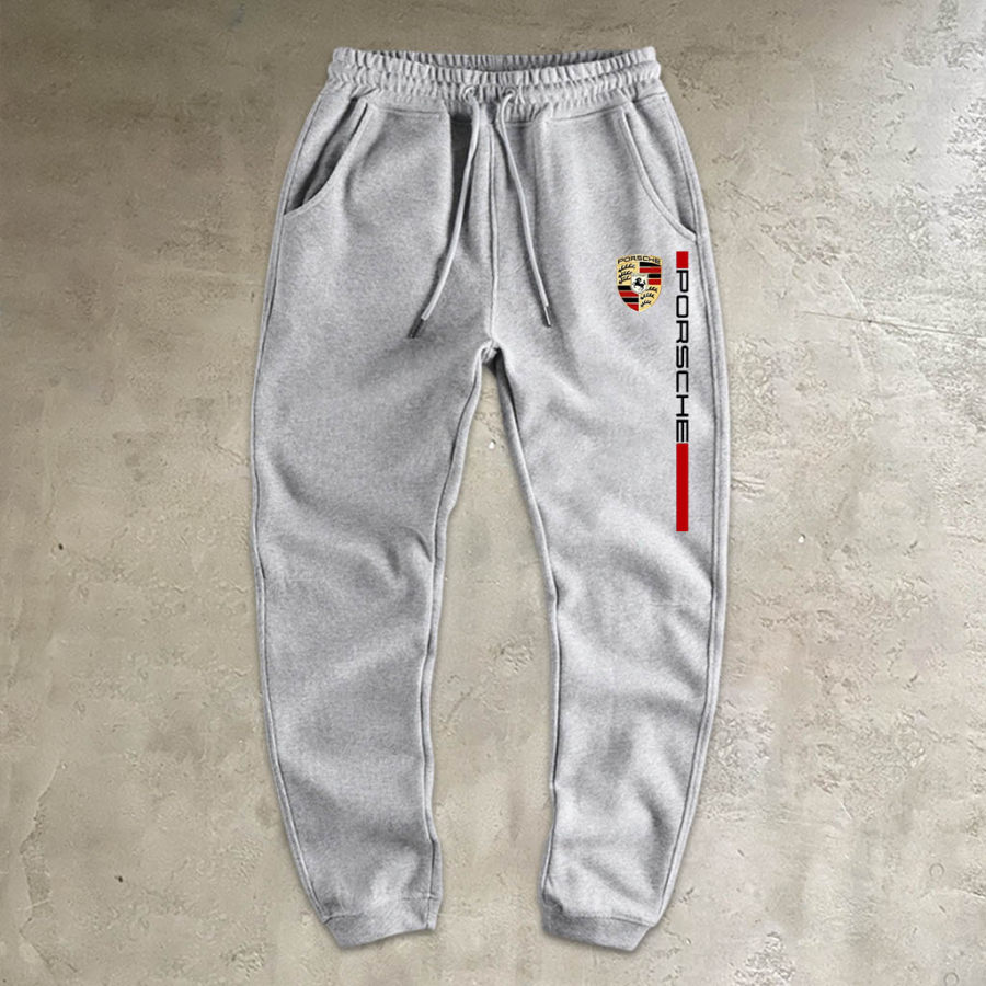 

Men's Vintage Racing Car Print Outdoor Drawstring Sweatpants