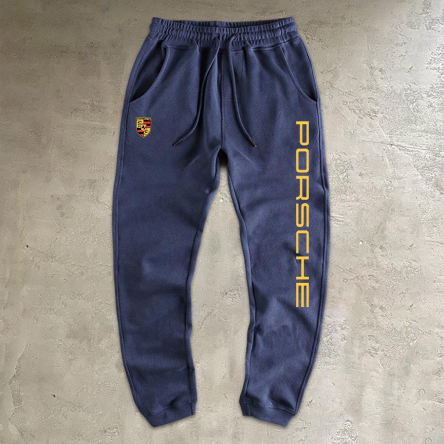 

Men's Vintage Racing Car Print Outdoor Drawstring Sweatpants
