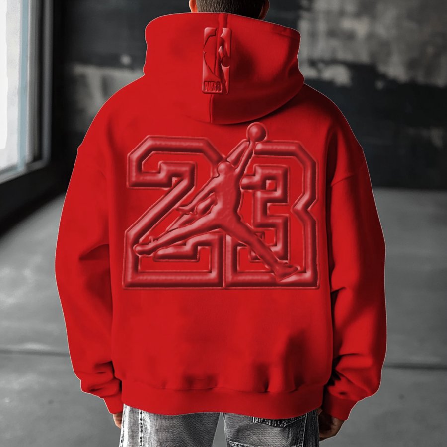 

Unisex Jumpman Foam Printed Casual Hoodie