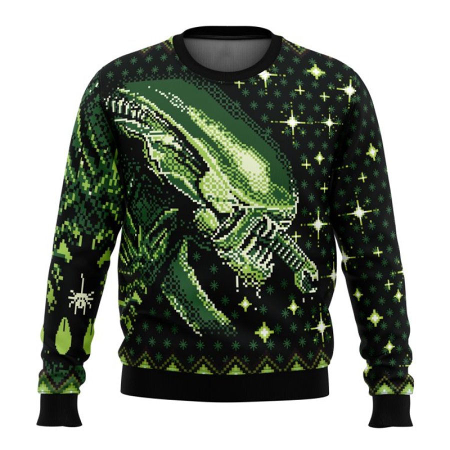 

Xenomorph Alien Ugly Christmas Sweater