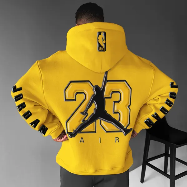 Unisex Basketball Jump Man Hoodie - Upgradecool.com 