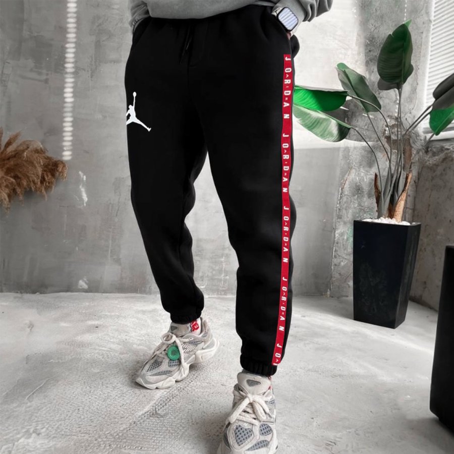 

Unisex Jumper Basketball Printed Casual Loose Sweatpants