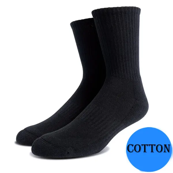 Unisex Thickened Towel Bottom Casual Sports Socks - Wayrates.com 