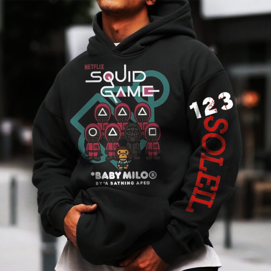 

Unisex Oversized Squid Game 2 Fashion Streetwear Hoodie