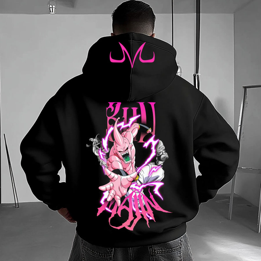 

Unisex Anime Print Casual Oversized Hoodie