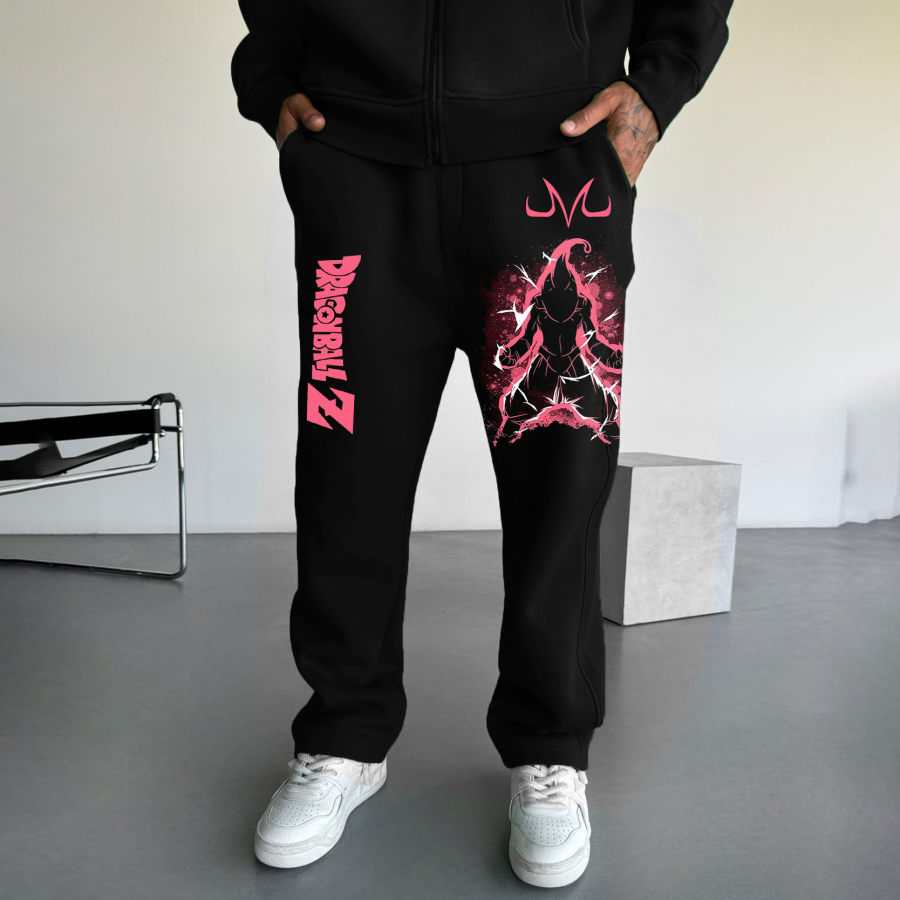 

Men's Vintage Anime Print Casual Outdoor Sweatpants