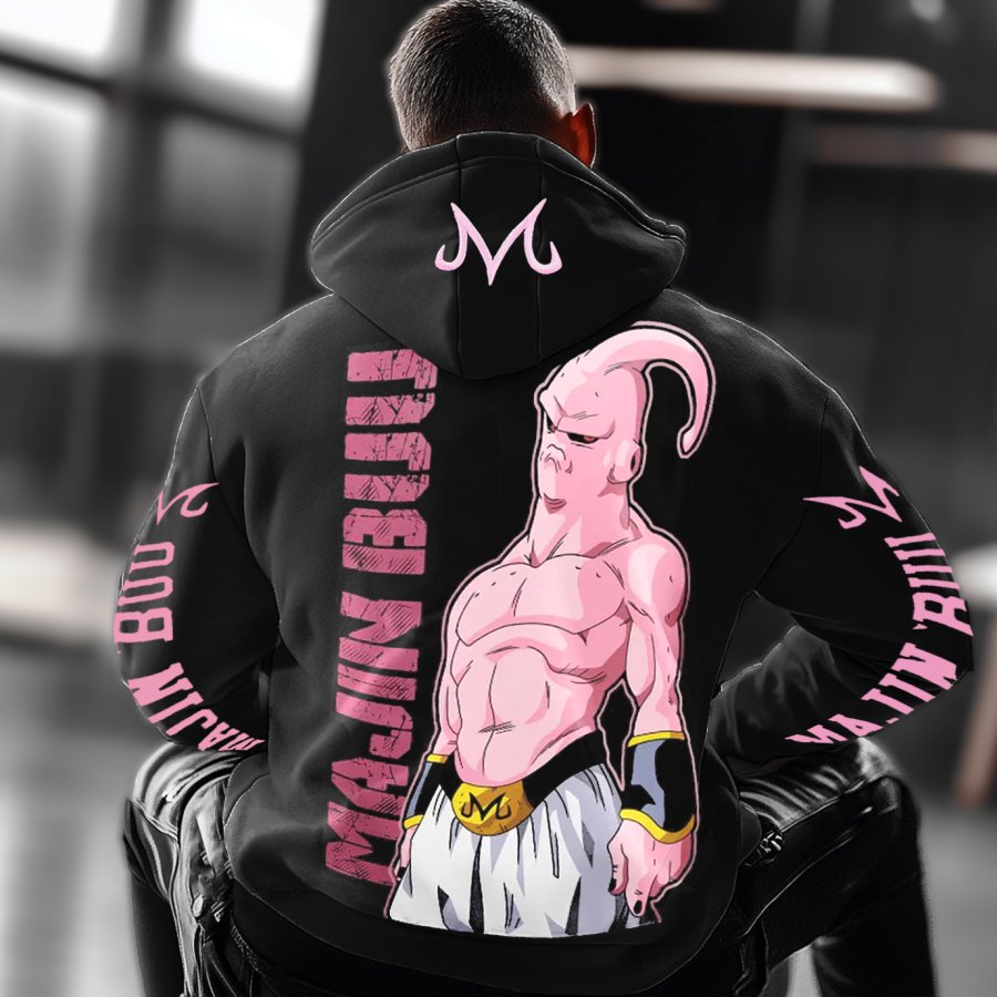 

Unisex Anime BUU Print Casual Oversized Hoodie