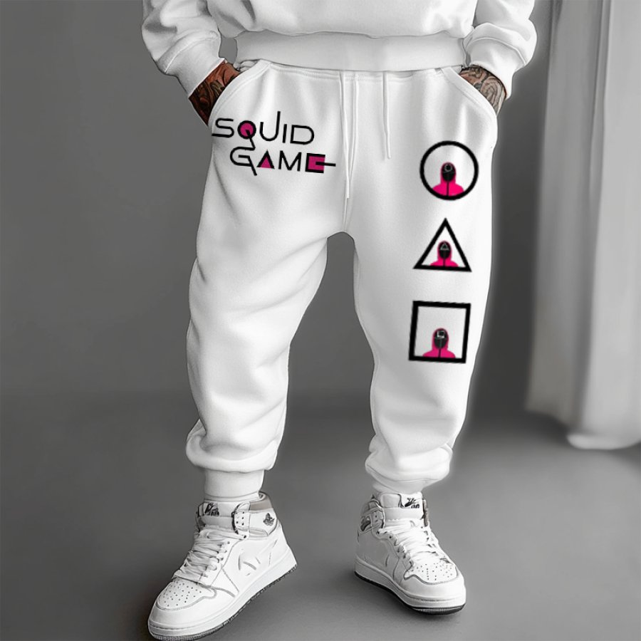 

Unisex Squid Game 2 Print Casual Oversized Loose Sweatpants