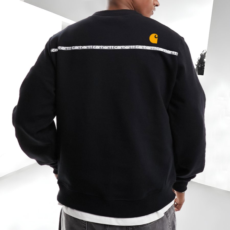 

Men's Letter Printed Streetwear Oversized Sweatshirt