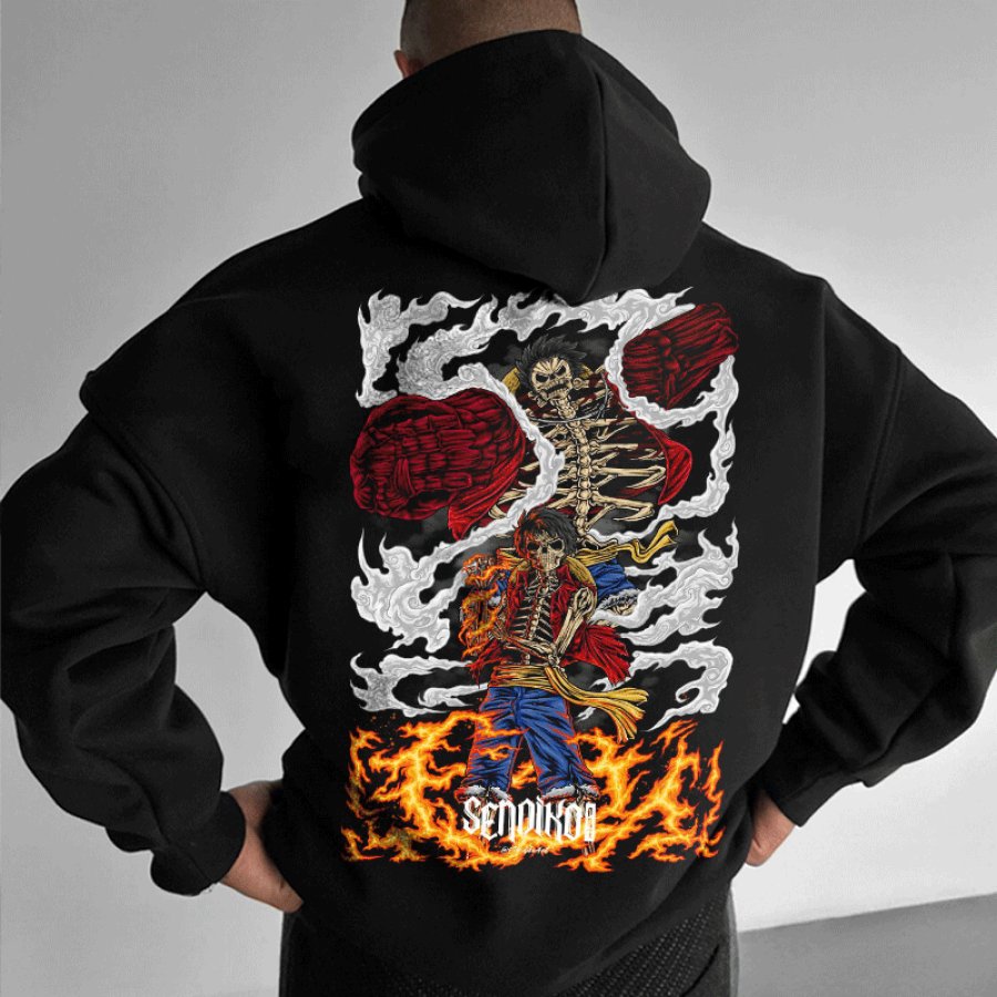 

Unisex Anime Leisure Printed Hoodie