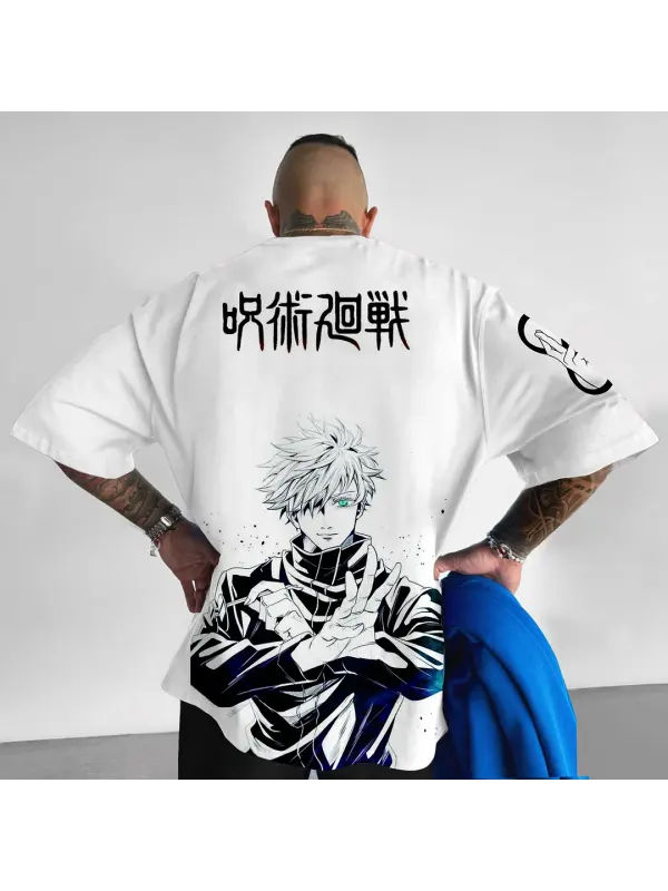 Unisex Anime Gift Print T-shirt - Aptkoi.com 