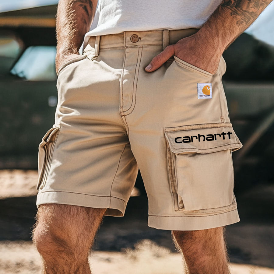 

Men's Outdoor Tactical Stretch Vintage Pockets Cargo Shorts