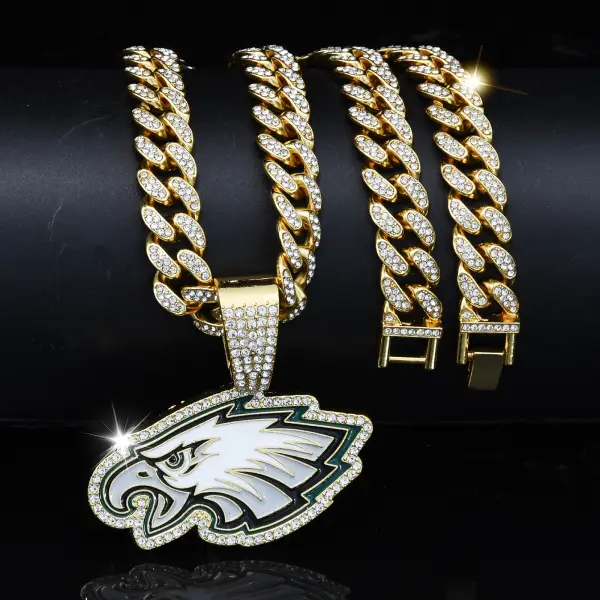 Unisex Rugby Team Hip Hop Necklace - Cotosen.com 