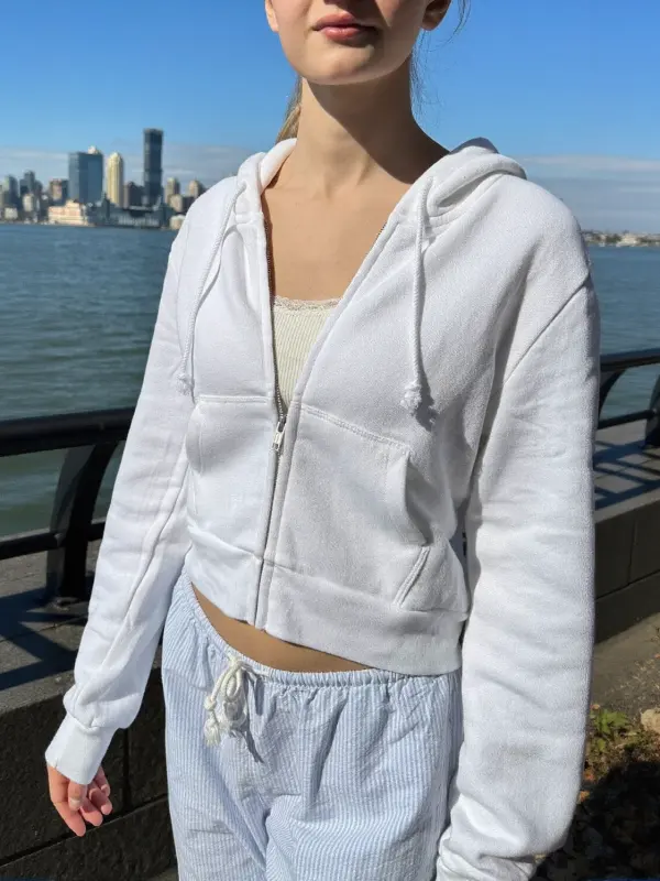 Women's Vintage Zip-Up Crystal Hoodie Jacket Only $36.99 - Pragmaace.com 