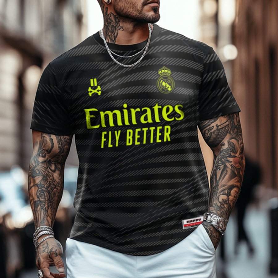 

Unisex Football Fly Better Print T-shirt