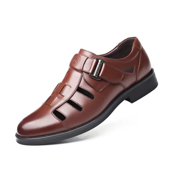 Men's Fishermen Sandals Comfort Shoes Casual Daily Leather Shoes - Cotosen.com 