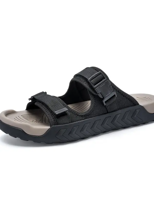 Men's Outdoor Mesh Surf Hiking Sandals With Durable Rubber Sole - Menbarn.com 