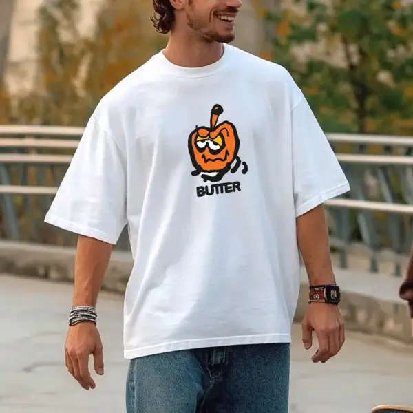 Unisex Smug Graphic Print Streetwear Oversized Short Sleeve T-Shirt - Wayrates.com 