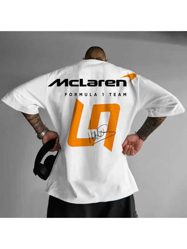 Unisex 2025 Racer No.4 Oversized T-shirt - Aptkoi.com 