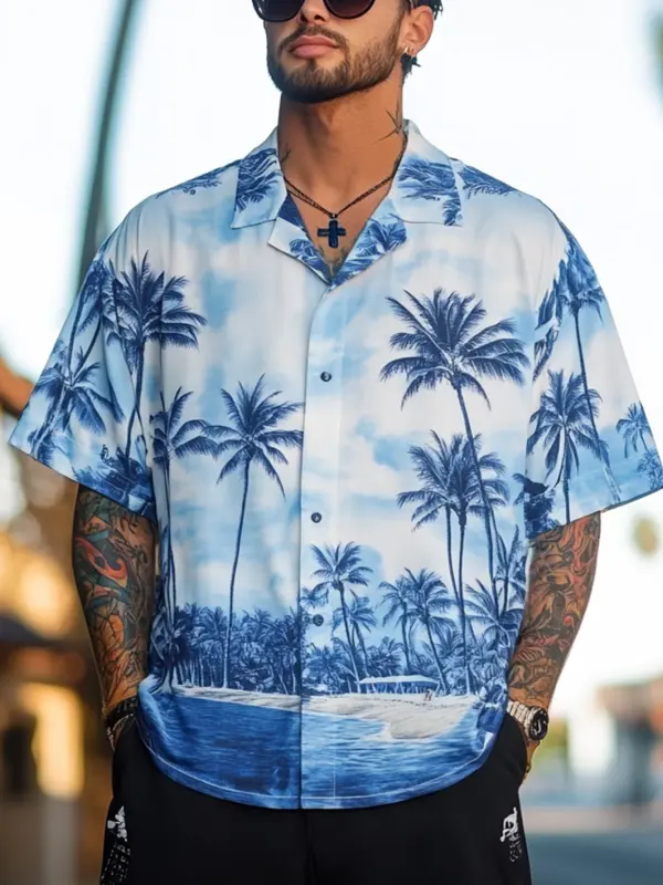 Men's Tropical Paradise Shirt - Menbarn.com 
