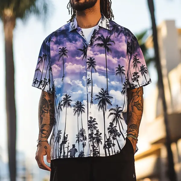 Men's Tropical Skyline Shirt - Wayrates.chimpone.com 