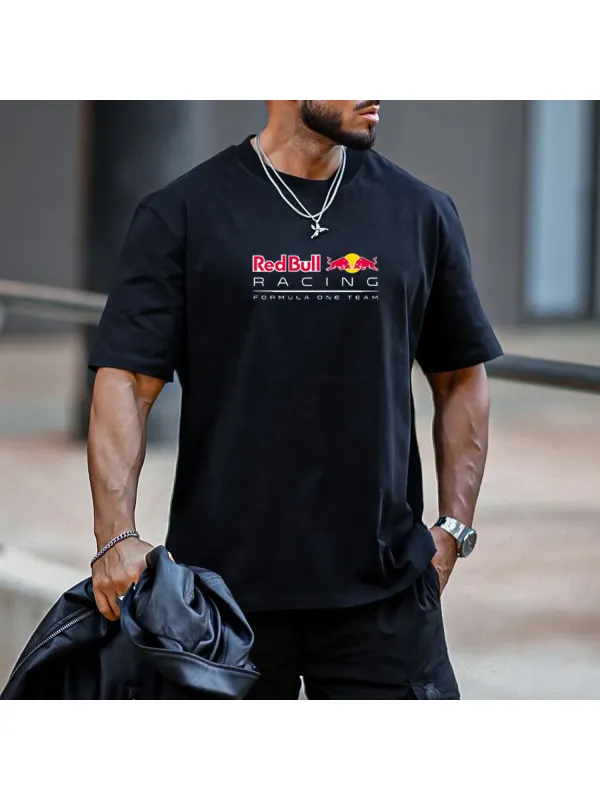 Men's Casual Racing T-Shirt - Aptkoi.com 