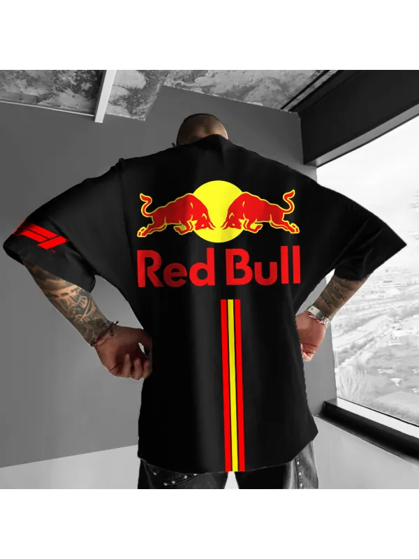 Unisex 2025 Racing Team Print Oversized T-Shirt - Aptkoi.com 