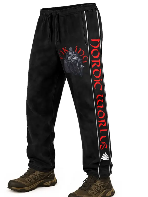 Men's Viking Holger Danske Graphic Sweatpants - Pragmaace.com 