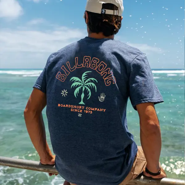 Surf Summer Japan Culture Graphic T-Shirt For Men - Zivinfo.com 